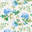 Scalamandre Isadora Print Bluebonnet Fabric SC166500002