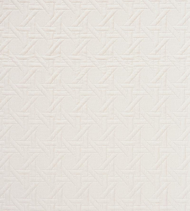 Scalamandre Canestro Matelasse Ivory Fabric Sample SC270080002