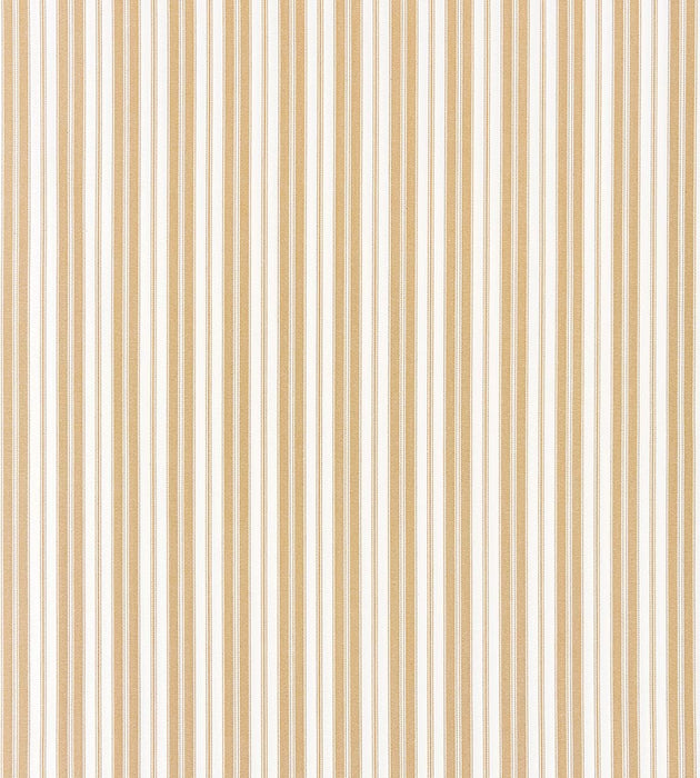 Scalamandre Devon Ticking Stripe Camel Fabric Sample SC271150002