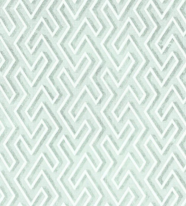 Scalamandre Maze Velvet Harbor Fabric Sample SC272370002
