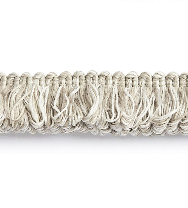 Scalamandre Maui Loop Fringe Linen Trim Sample SCFL13480002