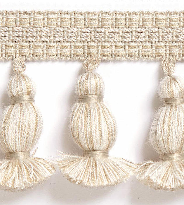 Scalamandre Halsey Onion Fringe Linen Trim SCFT14990002