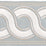 Scalamandre Guilloche Embroidered Tape Mineral Trim SCT32830002