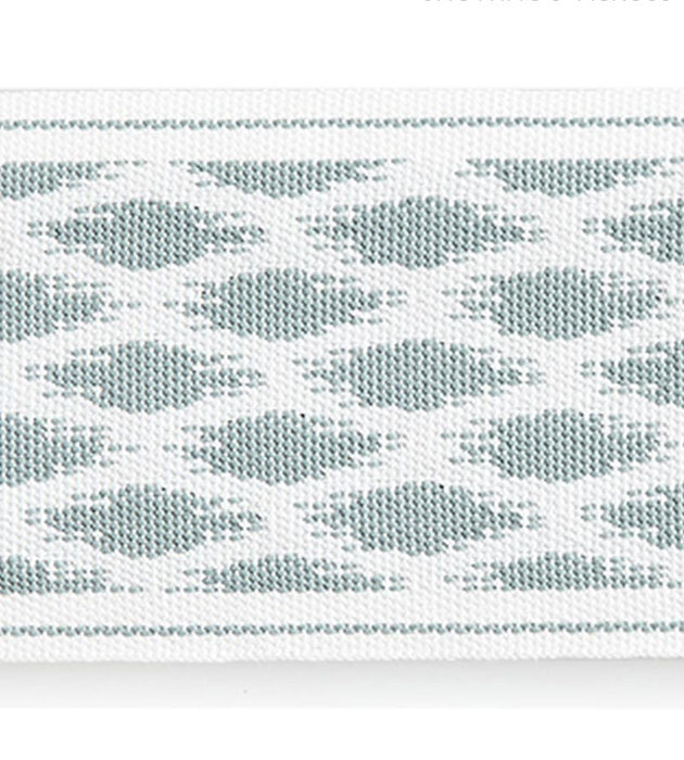 Scalamandre Patara Ikat Tape Sky Trim Sample SCT33070002