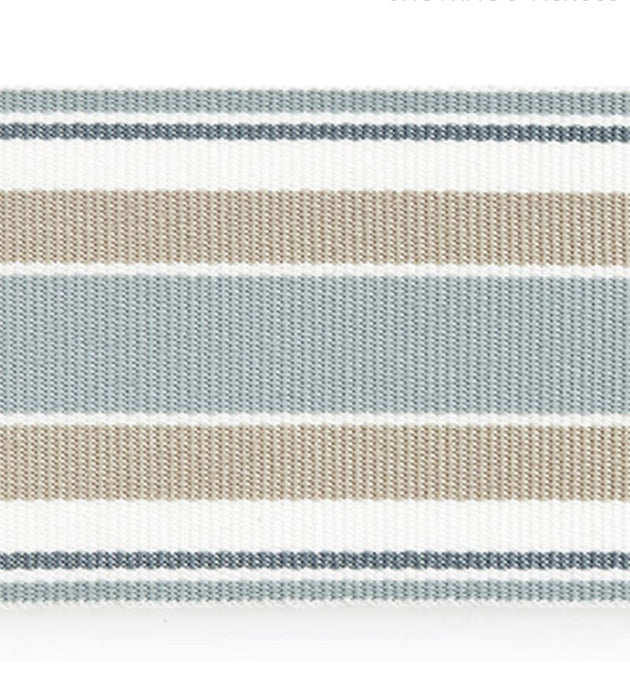 Scalamandre Marina Stripe Tape Seagull Trim Sample SCT33110002