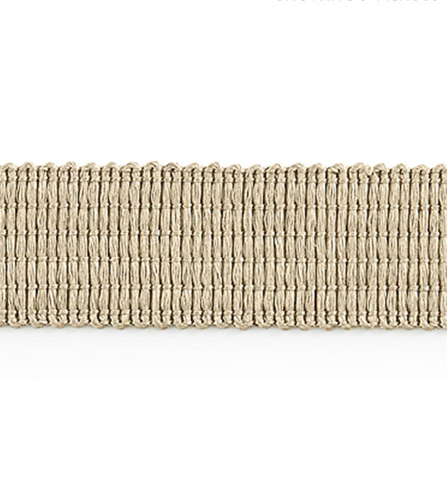 Scalamandre Kalle Linen Tape Natural Trim Sample SCT33180002