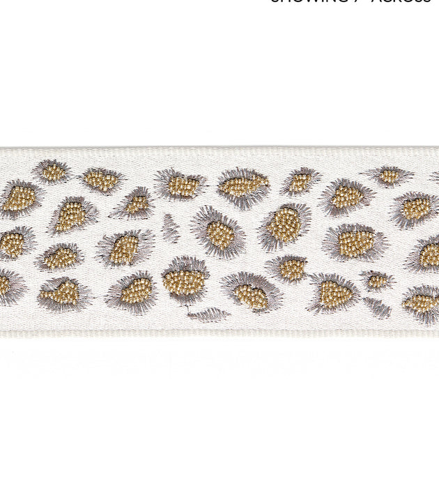 Scalamandre Catwalk Embellished Tape Looking Glass Trim SCT33330002