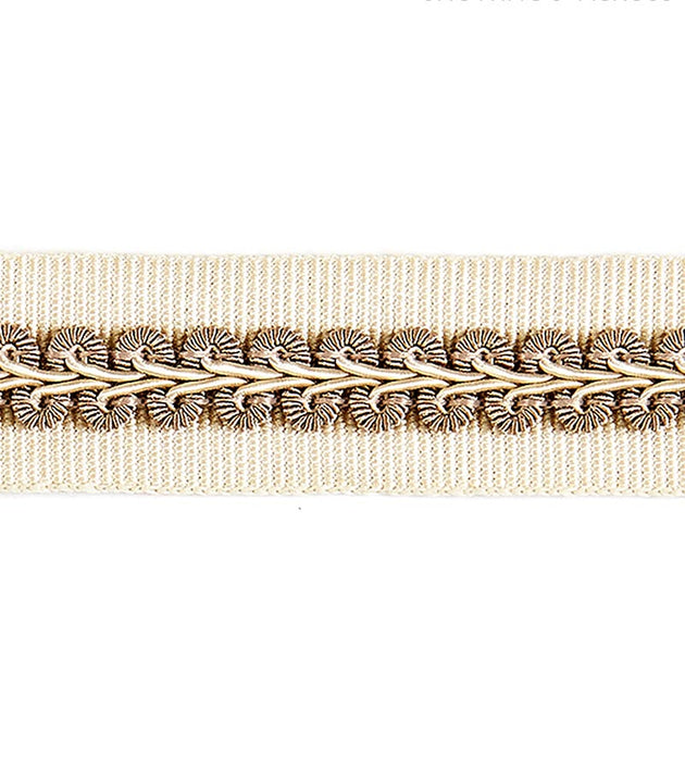Scalamandre Cecile Gimp Tape Bisque Trim SCV12430002