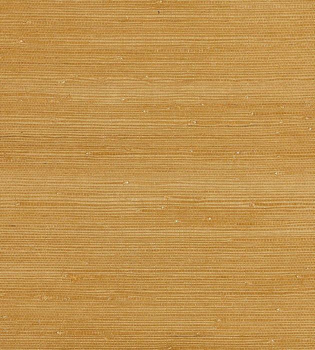 Scalamandre Textured Sisal Saffron Wallpaper SCWP883430002