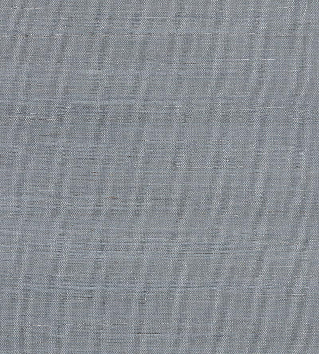 Scalamandre Silver Sisal Steel Wallpaper Sample SCWP883490002