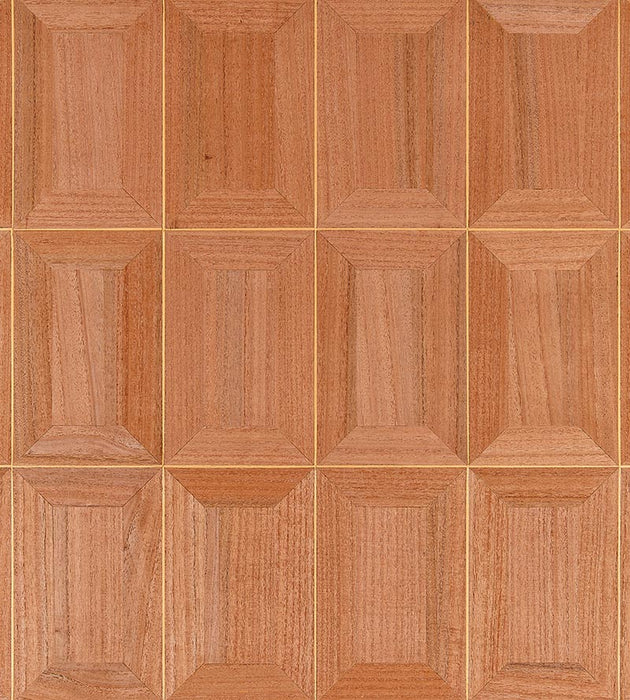 Scalamandre Libro - Wood Red Hen Wallpaper SCWP884750002