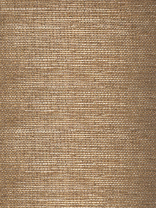 Scalamandre Taj Sisal - Ground Nutmeg Wallpaper SCWP88555G0002