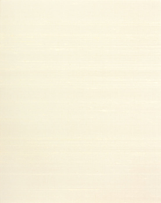 Scalamandre Chandra Silk Iv Pure White Wallpaper SCWP885760002