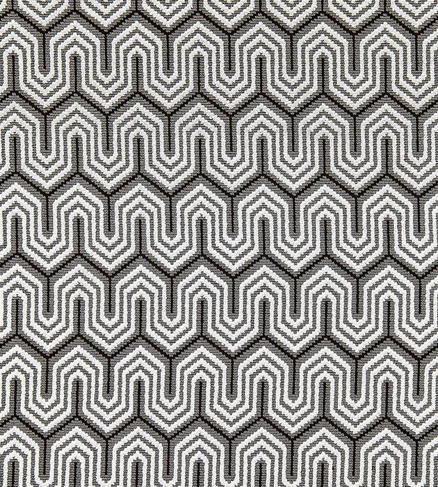 Scalamandre Undulation Graphite Fabric Sample SC271290003