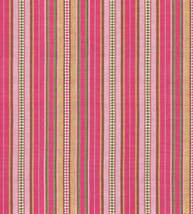 Scalamandre Nile Stripe Rose Garden Fabric SC272530003