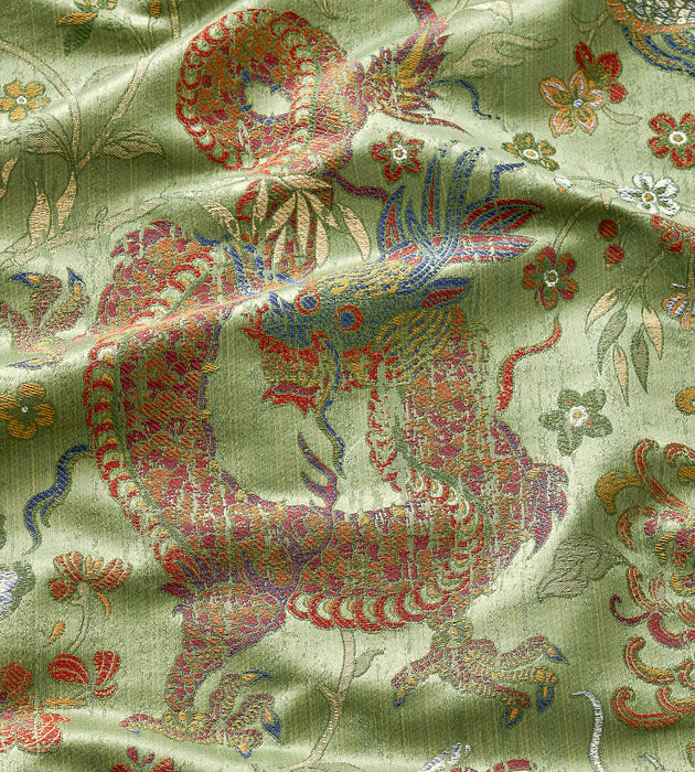 Scalamandre Dragon Tableau Spring Multi Fabric SC273270003