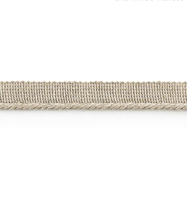 Scalamandre Sanna Linen Cord Natural Trim Sample SCC3110003