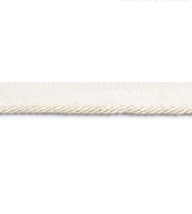 Scalamandre Avenue Cord Creme Trim Sample SCC3150003