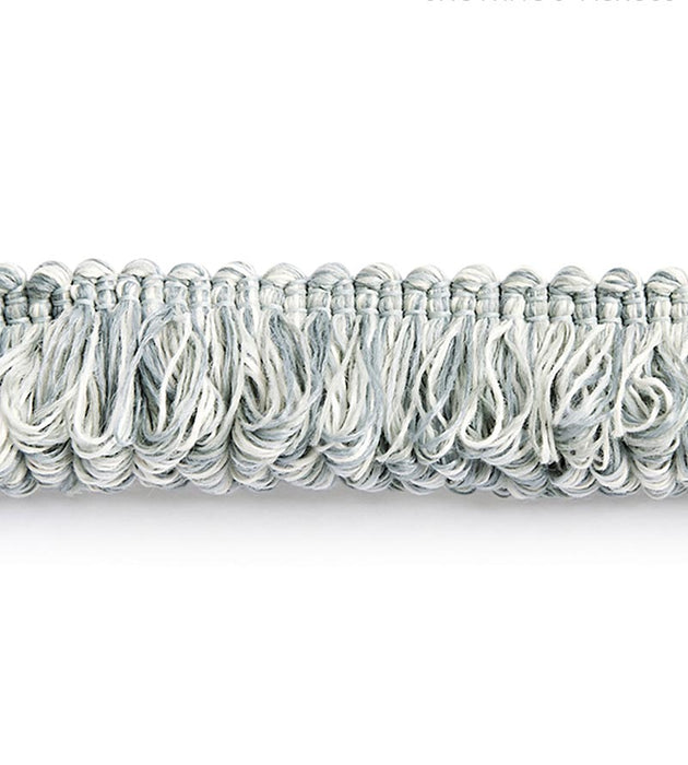Scalamandre Maui Loop Fringe Sky Trim Sample SCFL13480003