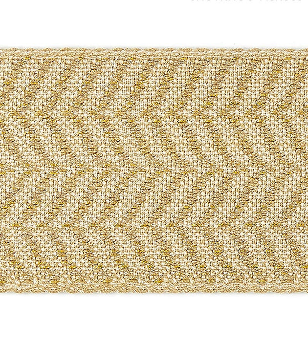 Scalamandre Artemis Tape Camel Trim Sample SCT32940003