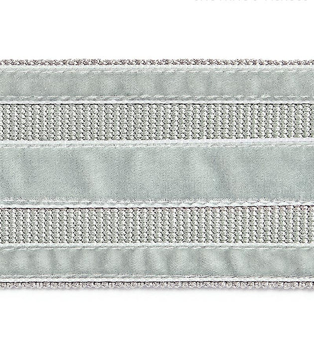 Scalamandre Runway Velvet Tape Willow Trim Sample SCT33250003