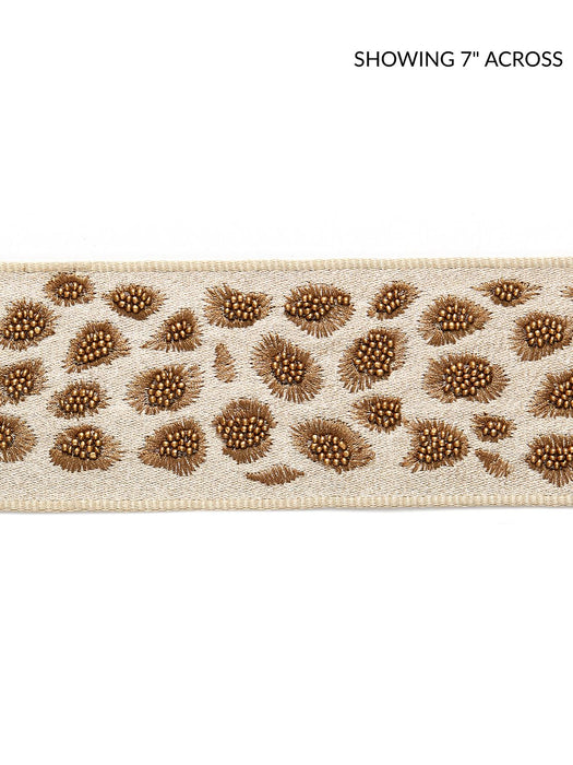 Scalamandre Catwalk Embellished Tape Desert Trim SCT33330003