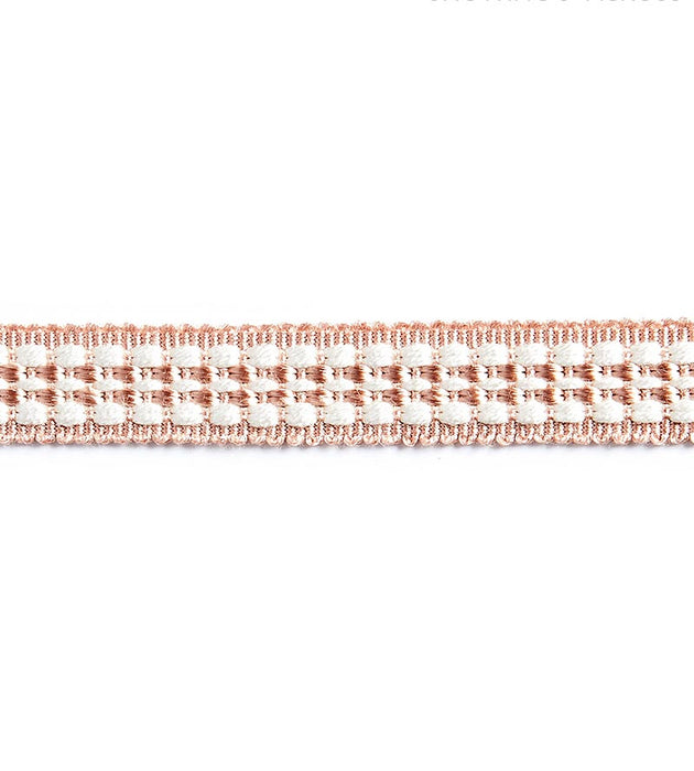 Scalamandre Helena Braid Blush Trim Sample SCV12500003