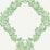 Scalamandre Wreath | Removable Jade Wallpaper SCWP20370PS0003
