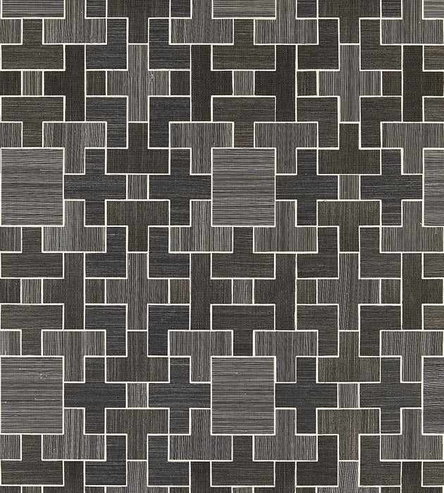 Scalamandre Allegro - Sisal Stone Wallpaper SCWP884710003