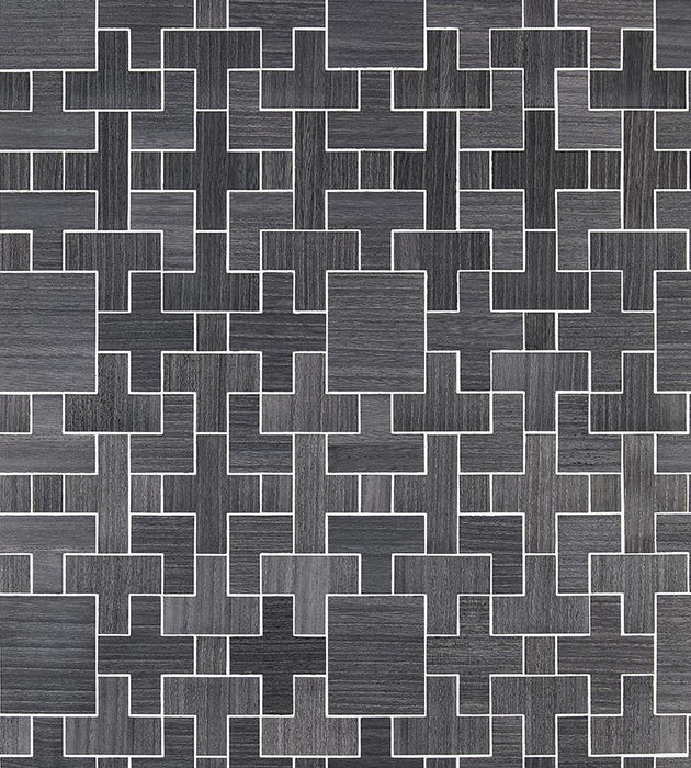 Scalamandre Allegro - Wood Wolf Wallpaper Sample SCWP884800003