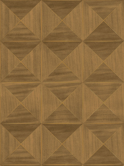 Scalamandre Ballad Hickory Wallpaper SCWP885510003