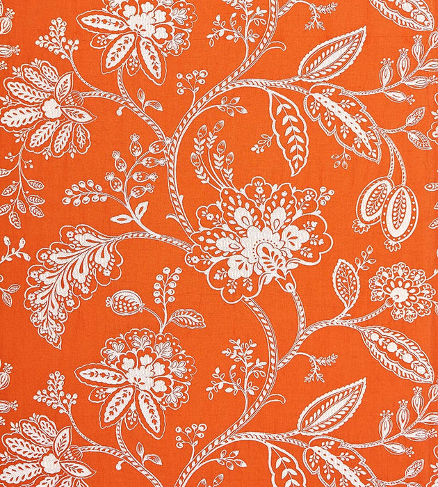 Scalamandre Kaveri Vine Mandarin Fabric SC270110004