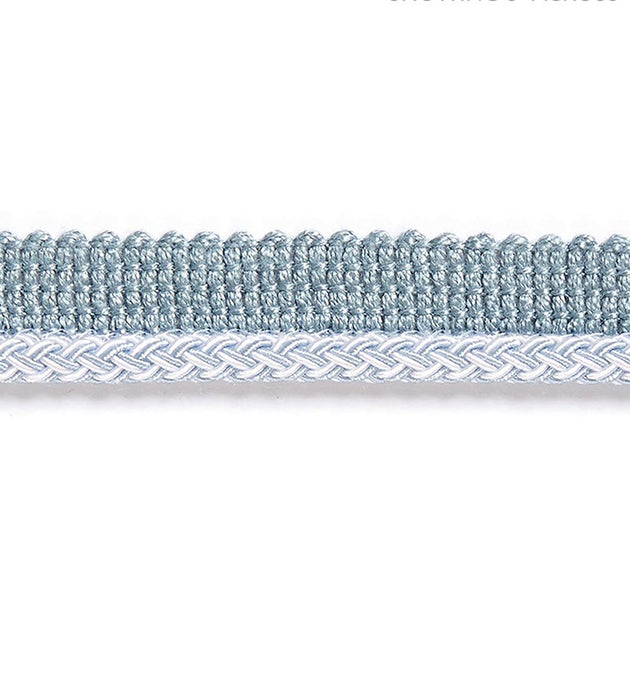 Scalamandre Georgica Braided Cord Sky Trim Sample SCC3030004