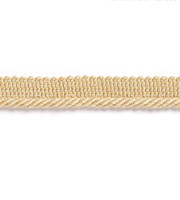 Scalamandre Millstone Twisted Cord Straw Trim Sample SCC3040004