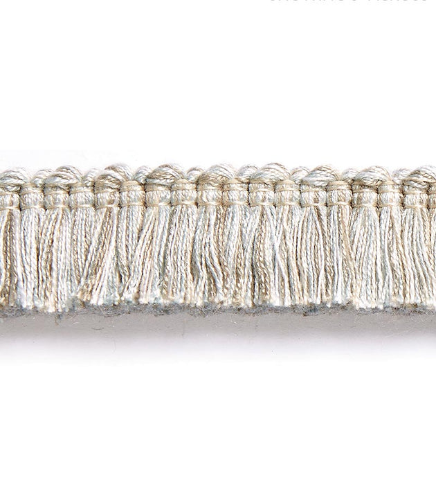 Scalamandre Gardiner Brush Fringe Mineral Trim Sample SCFC14940004