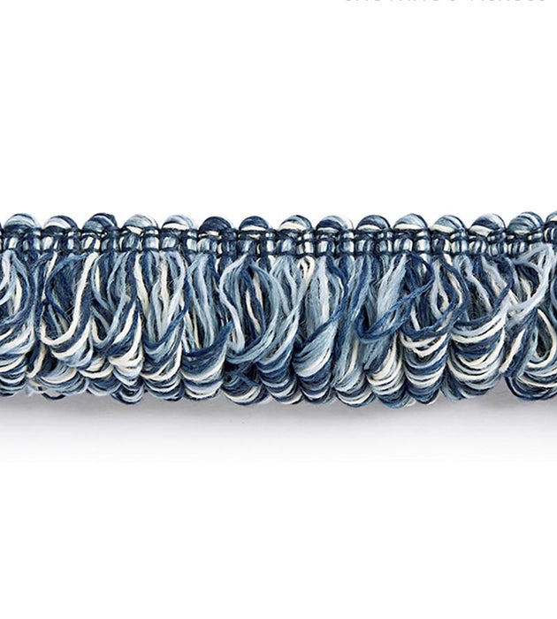 Scalamandre Maui Loop Fringe Pacific Trim Sample SCFL13480004
