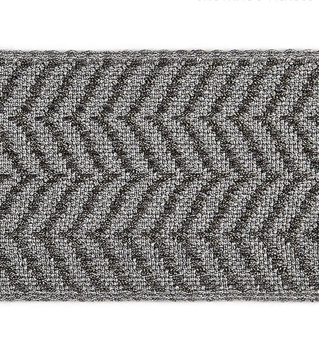 Scalamandre Artemis Tape Smoke Trim Sample SCT32940004