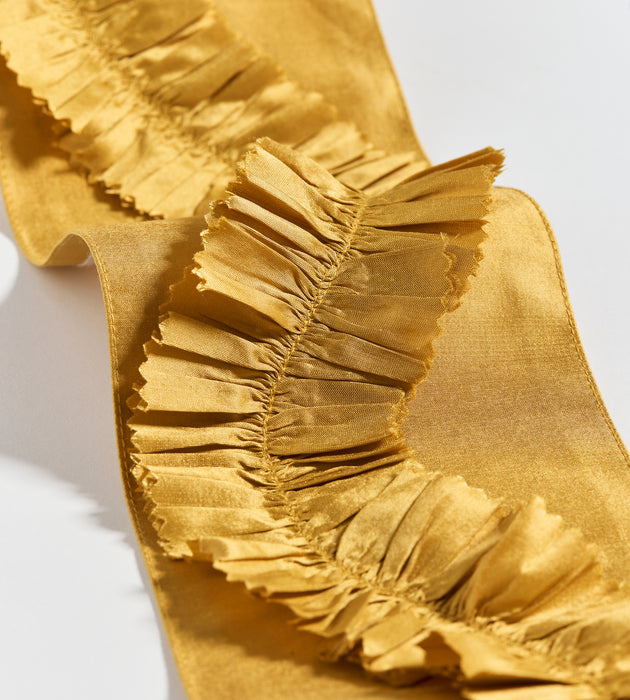 Scalamandre Ruffle Tape Golden Trim SCT33410004