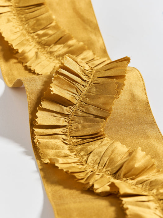 Scalamandre Ruffle Tape Golden Trim SCT33410004