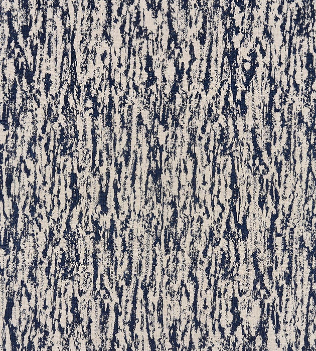 Scalamandre Sequoia Linen Print Indigo Fabric SC165990005