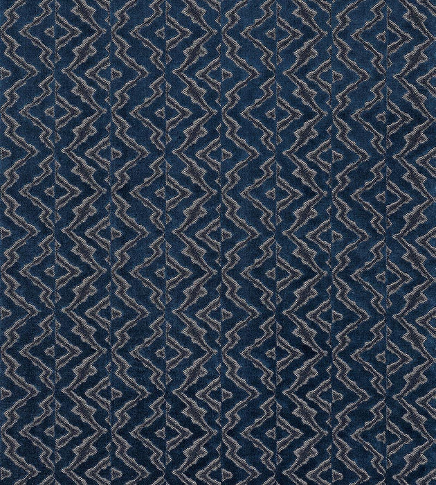 Scalamandre Echo Velvet Midnight Sky Fabric SC270850005
