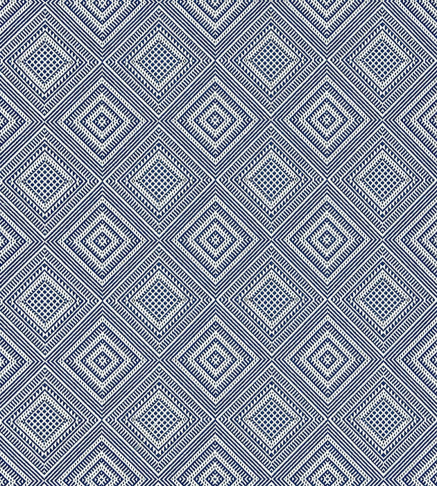 Scalamandre Antigua Weave Indigo Fabric SC271970005