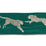 Scalamandre Leaping Cheetah Embrdry Tape Evergreen Trim SCT33310005