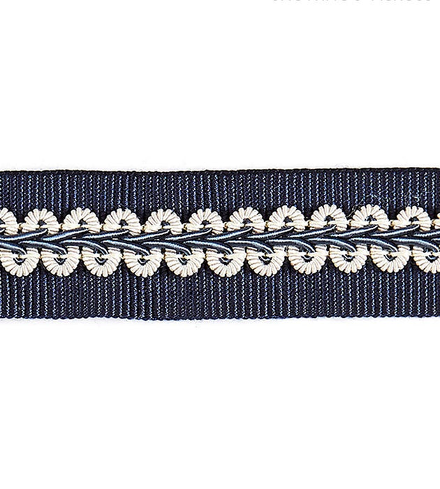 Scalamandre Cecile Gimp Tape Navy Trim SCV12430005