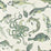 Scalamandre Mikonos Green & Eggshell Wallpaper SCWP815450005
