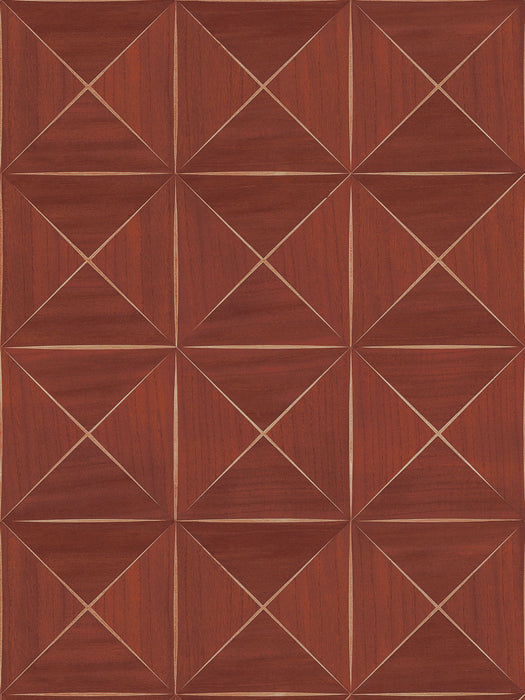 Scalamandre Ballad Redwood Wallpaper SCWP885510005