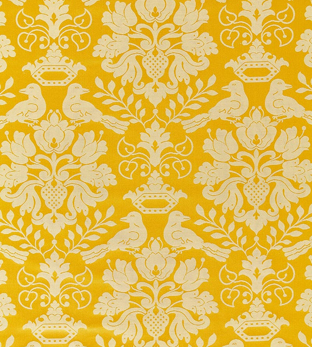 Scalamandre Love Bird Gold Fabric SC1098MM0006