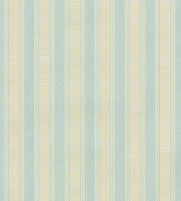 Scalamandre Shirred Stripe Blue & Grey Fabric SC121M0006