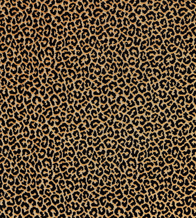Scalamandre Panthera Velvet Ebony Fabric SC270370006