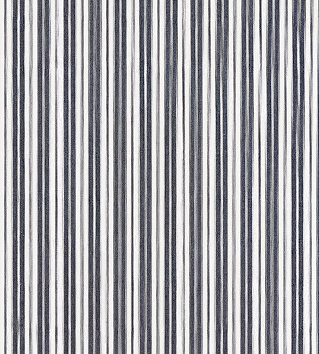 Scalamandre Devon Ticking Stripe Indigo Fabric Sample SC271150006